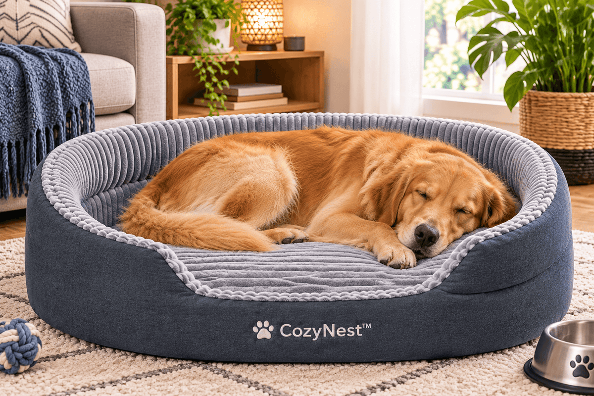 All-Season Pet Bed | Warm & Thickened Double-Sided Dog & Cat Bed